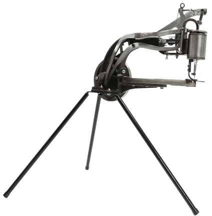 Machine à coudre manuelle pour réparation de chaussures, machine à coudre en cuir avec manivelle pour chaussures, sacs, vêtements