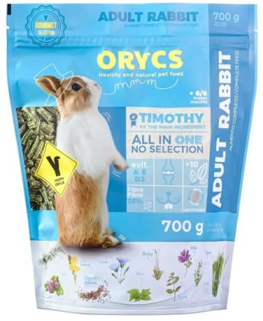 Orycs Alimento para Conejo Adulto 700gr