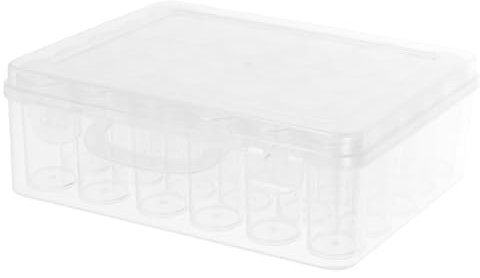 OFFIGAM Estuche Organizador De Semillas Plástico Resistente Almacenamiento Para Jardín Pequeños Contenedores De Viaje