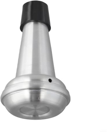 Silenciador de trompeta de aluminio para práctica reduce el volumen mientras mantiene la calidad del tono, herramienta silenciadora compacta para estudiantes principiantes