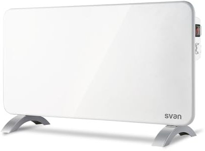 Radiador plano 1 Elemento Svan 1500 W 2 Niveles de funcionamiento Blanco Manual
