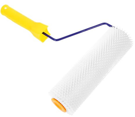 Rodillo de Púas para Regla Autonivelante y Ideal para Fácil de Usar y Limpiar Herramienta para y Bricolaje Color aleatorio