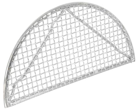 GANAZONO Semi-circular Acero Inoxidable Rejilla Para Escurrir Aceite Soporte Óxido Con Superficie Lisa y Diseño De Marco Para Drenaje Para Cocina Doméstica Segura y Práctica