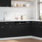 WKIEQACO Lyon - Panel para lavavajillas (60 x 1,5 x 67 cm), color roble negro