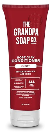 Grandpa's Soap Co. - Purify Deep Conditioner Rose Clay - 8 fl. oz.
