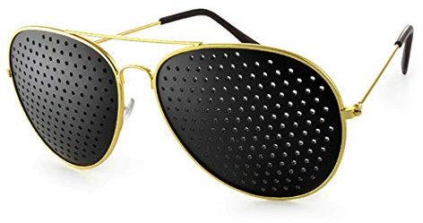 LIPIODOL Pinhole Glasses Eyesight Improvement Unisex Eyesight Care Pinhole Glasses Eyes Exercise Anti-Fatigue Glasses