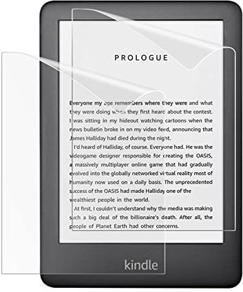 MoKo Protector de Patalla Compatible con Nuevo Kindle 11ª Generación 2024/2022/10ªGen.2019 6, 2 PZS Película para Pantalla de Protección Completa Anti-arañazos de Vidrio Antirreflejo, Escarchado