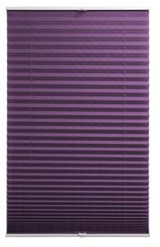BLINDECOR | Estor Plisado sin Taladrar | Cortina Plisada Translúcida para Ventanas | Poliéster |80 x 220 | 607 Morado