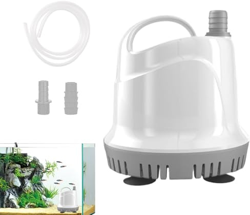 Utomhus dränkbara fontänpumpar | liten och tyst akvariump - vattencirkulation för trädgård, bassäng, hem, sköldpaddsakvarium, inomhus och utomhus