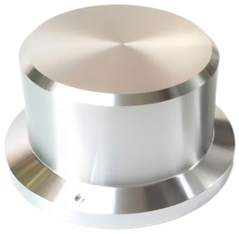 48 mm aluminium hörselknopp för förstärkare och musikenheter röststyrning