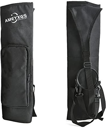 SHARROW Bogenschießen Pfeile Köcher Rückenköcher mit Verstellbarem Schultergurt Pfeilköcher Oxford Pfeil Halter Pfeilköcher für Jagdschießen(Schwarz)