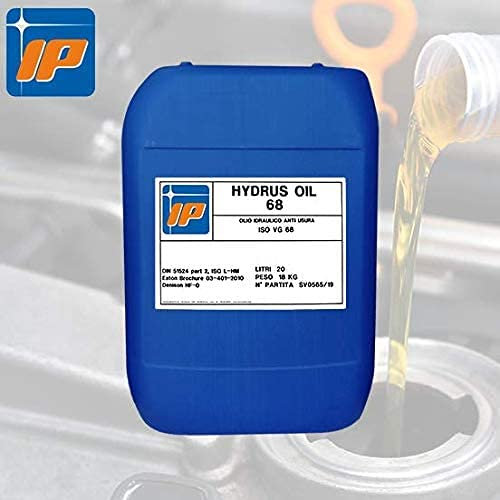 Olio Idraulico Antiusura IP HYDRUS OIL 68 Tanica Da 20 Litri 18 KG