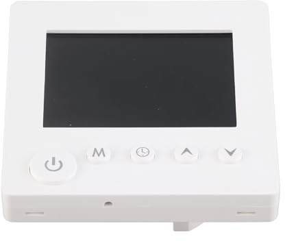 HEEPDD Programmerbar Termostat, Smart LCD Touchscreen Värmekontroll för Hemmakontor, 90V Till 240V med APP-funktionalitet (WIFI)