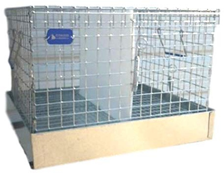 Rabbit Carrier/Transport Cage - 2 Hole (18x18x14)