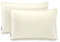 AmeliaHome 2 Kissenbezüge mit Pompons zweiseitig ultrasonic Steppung 50x70 cm Meadore Creme