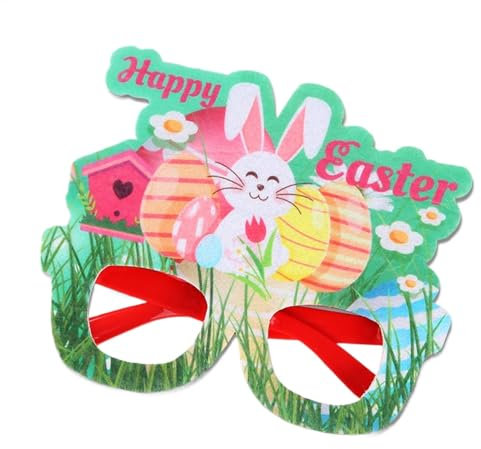 Osterhasen-Kaninchen-Eier-Brille - Filzhasen-Brillengestelle, Ostern-Frühlings-Fotografie-Dekorationen | Neuartige Osterhasen-Sonnenbrille für Kinder, Erwachsene, Freunde, Familie