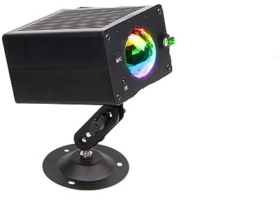 Luces Discoteca, Proyector estroboscópico de iluminación con efecto de escenario LED, bola de discoteca nocturna, lámpara de sonido de música navideña for fiesta de DJ para DJ, decoración de fiestas.