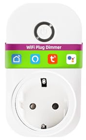 Bilihondim Presa intelligente Wi-Fi per dimmer | Controllo vocale e app | Compatibile con Smart Life|Nessun hub richiesto | Adatto per lampade LED dimmerabili esistenti