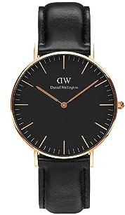 Daniel Wellington Classic Uhr 36mm Double Plated Stainless Steel (316L) Rose Gold