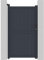 habitat et jardin Gartentor aus Aluminium Maurice - 101,2 x 180,9 cm - Grau
