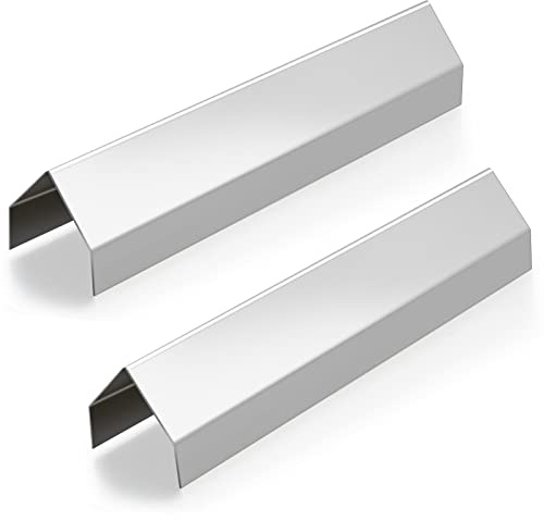 2 Pcs Deep Fryer Splash Guard Stainless Steel Joining Strip 20 Gauge Thickness Commercial Deep Fryer Joint Adapter Connector Curved Parts(23L x 1 1/2Wx2H)