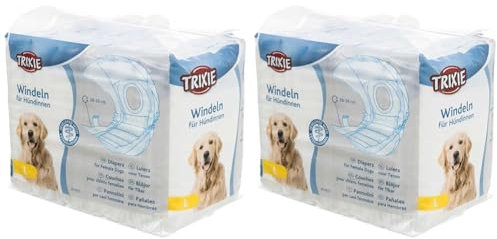 Trixie 23635 Windeln für Hündinnen, L: 38–56 cm, 12 St. (Packung mit 2)