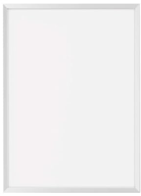 MAUL cadre MAULsolid A0 | Grand cadre pour posters, matériel publicitaire & photos | Cadre A0 avec profilé en aluminium de 32 mm | Cadre pour posters en format vertical | Argenté