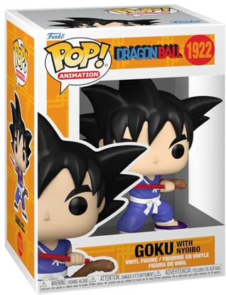 Funko Pop! Animation: Dragon Ball - Goku with Nyoibou - Collectable Vinyl Figure - Gift Idea - Official Merchandise - Toys for Kids & Adults - Anime Fans - Model Figure for Collectors and Display