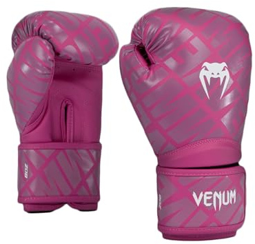 Venum Contener 1.5 XT Guanti da Boxe per Bambini - Bianco/Rosa - 8 Oz