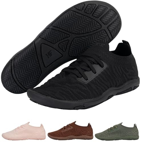 Hike Footwear Comforto Max Zero-Drop Barefoot Walking Shoes, Wide Toe Box