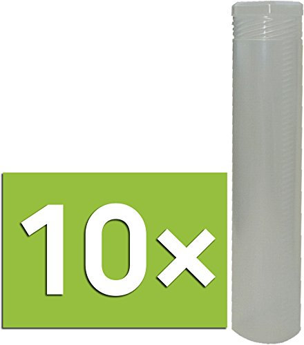 Rumold DP Drehpack Versandrollen Polyethylen (Transparent, 10 Stück)