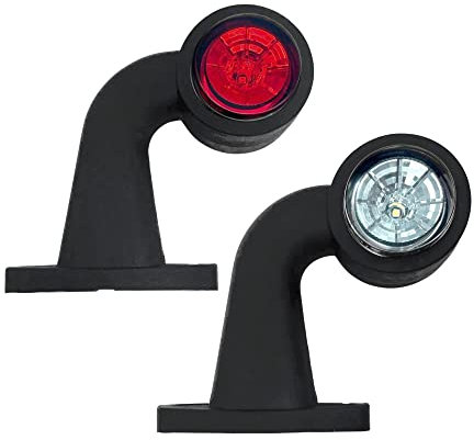 DOJA Barcelona | Begrenzungsleuchten für LKW | 12v/24v Gummi LED Rückleuchten | Anhänger Beleuchtung, Positionsleuchten, Begrenzungsleuchte für Wohnwagen | Auto Led Rücklicht Umrissleuchte