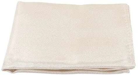 Fyearfly Manta antifuego de 60X81 cm, Manta de Seguridad contra Incendios de Fibra de Vidrio, Manta Protectora ignífuga de Emergencia Resistente a Altas temperaturas