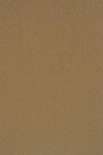 Netuno 20 x Sandbrun Kraftkartong Återvunnen DIN A4 210 x 297 mm 400 g Brun Kraftkartong Naturlig Kartong Hantverk Ekologisk För Pyssel Kortdesign