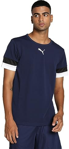 Puma Hombre Shirt, Peacoat-Puma Black-Puma White, S