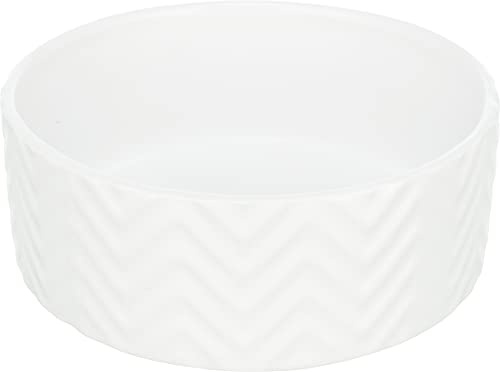 Trixie Gamelle, en céramique, 1,6 l/ 20 cm, Blanc - 25025
