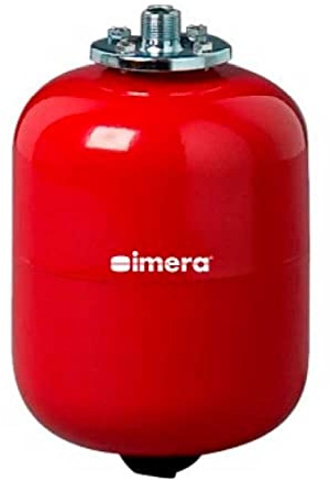 Imera - Vaso de Expansión Para Calefacción - 8 Bar Membrana EPDM Intercambiable - Certificado y Testado (Sin soporte, 8L)