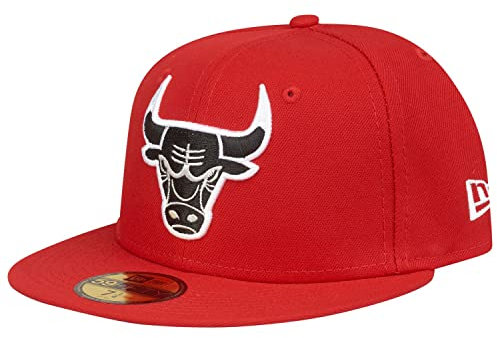 New Era 59Fifty Fitted Cap - NBA Chicago Bulls rot - 7 3/8