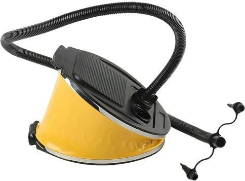 Glomora Foot Air Pump for Inflatables, 3l Foot Pump for Inflatables for Swimming Pool Toys, Water Buoys, Balls - Portable & Battery-Free
