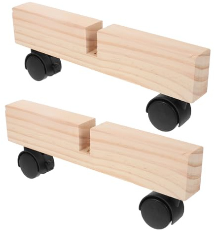 Cabilock 2 Piezas Pantalla de partición Separador de ambientes con Ruedas pies del Panel de la Pantalla peana Monitor biombos separadores pies de Pantalla Engrosada Cortar