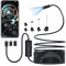YSWOVUO Endoscopio per Smartphone, 1920 HD Typ-C Telecamera Endoscopica 5m con 8 LED, Ip67 Borescope, Senza WiFi Telecamera Ispezione Tubi per iOS Smartphone e Android, iPhone, iPad, Samsung