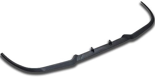 Voiture Becquets Avant pour Peugeot 207 Spoiler Avant Pare-Chocs Lèvre De Spoiler Euro Kit De Carrosserie Universel 3 Pièces Spoiler Avant Voiture(Matte Black)
