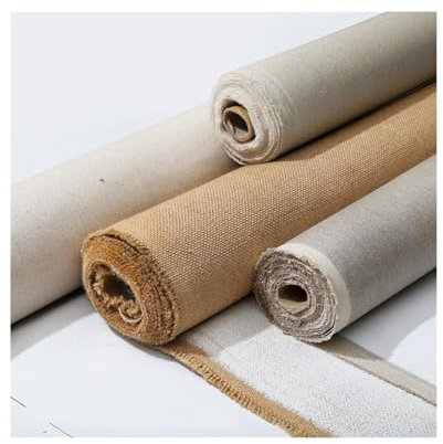 AOEGBY Leere Leinwandrolle 5 m Leinenmischung, grundiert, Leere Leinwandschicht, Ölgemälde, Leinwand, Acrylgemälde, eine Rolle, 28/48 cm Breite Leinwand Auf Rolle(28cm Width)