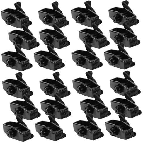 Kisangel Tendeur De Fil De Clôture Électrique 24pcs Tendeur en Plastique Noir pour Jardin Outil Portable pour Tension De Câble Métallique Adapté pour Extérieur Et Sécurité Accrue Résistant Et