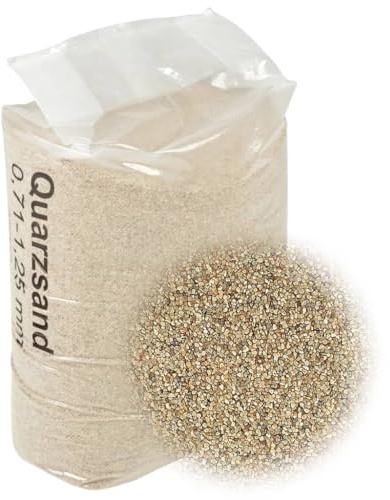 Generic Poolfilter Sand 25 Kg 0,4 0,8 Mm, Luktreducering, Bakterieborttagning, Miljövänligt Material, Kvartssand (0,71-1,25 mm)