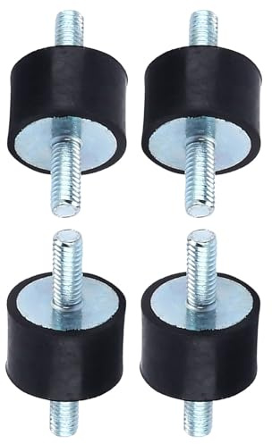 Xtahdge Air Compressor, Instrument Rubber Mount Damper, Threaded Damper for Welder, Anti-Vibration Mount for Noise Reduction, 15*10