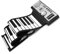 Lychee Clavier Piano Electronique Portable Flexible à 61 Touches Retroussé Roulé Roll Up Piano Souple Flexible MIDI Pliant Instruments de Musique
