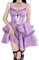 YINGWIN Robes élégantes pour femme, texture rose, vêtements gothiques, robes de soirée, robe de cocktail, Violet, XL