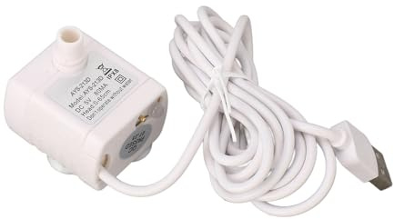 Generic Bomba de Fuente de Agua para Mascotas Compatible Universal, Bomba Dispensadora de Agua para Gatos Ultrasilenciosa para una Fácil Instalación, de Fuente de para Mascotas