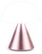Lexon Mina Mini Lampe LED 6 Stunden Batterie Kalt- und Warmlichtsteuerung USB-C (Pink)